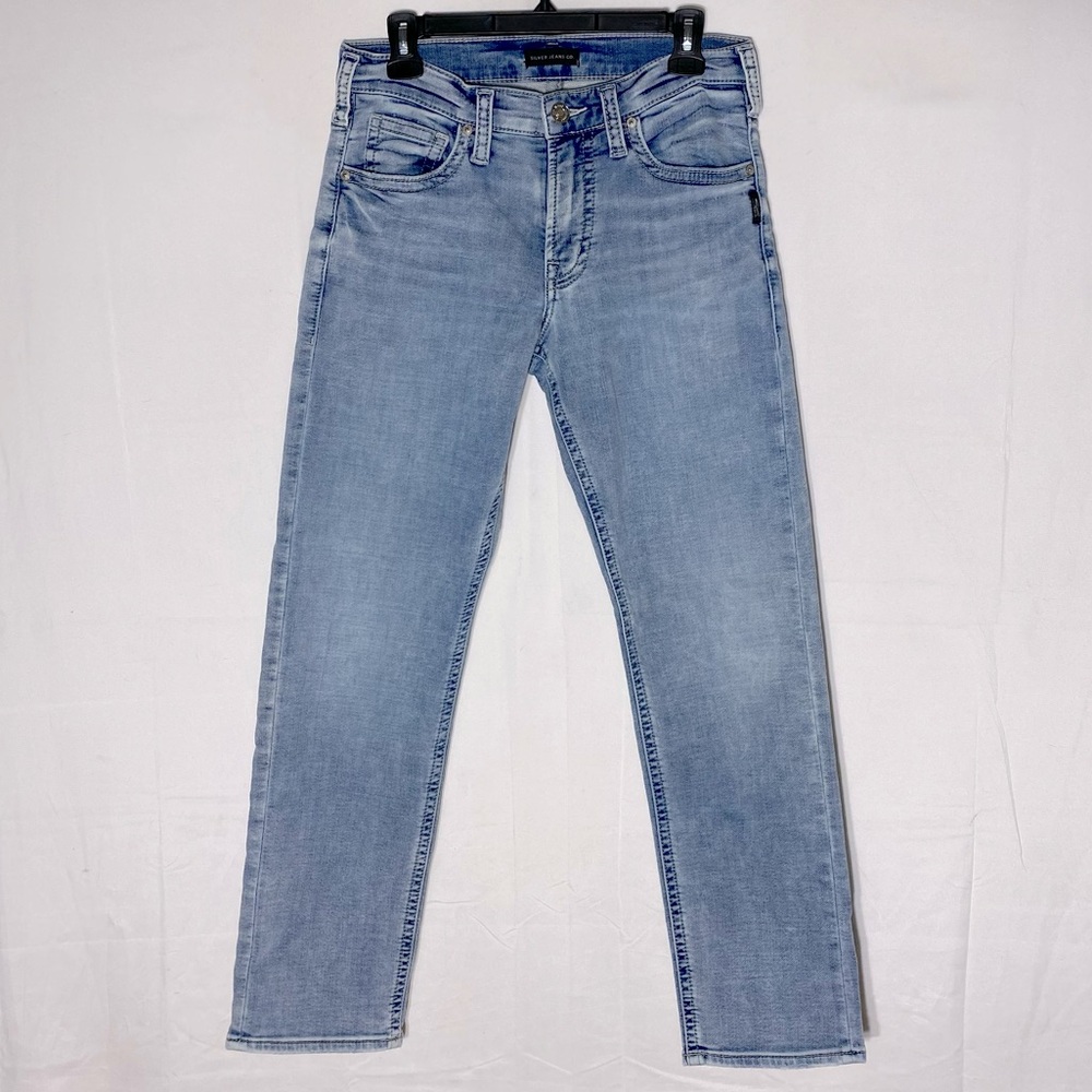 Silver Jeans Light Wash Super Soft Eddie Relaxed Fit Jeans 29